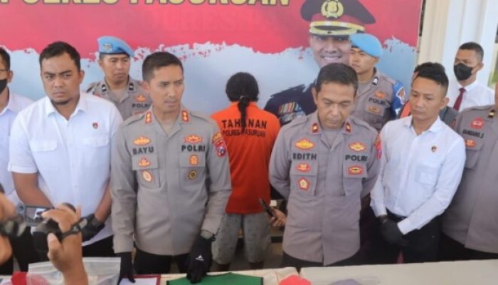 Pelaku Peracun wartawan, Berhasil Diringkus Satreskrim Polres Pasuruan