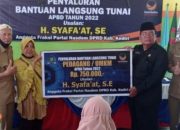 Sebanyak 188 Pedagang Kecil dan UMKM Terima Bantuan