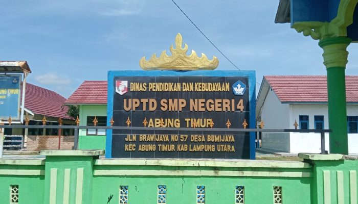 SMPN 4 Abung Timur kini Resmi Jadi Sekolah Definitif 