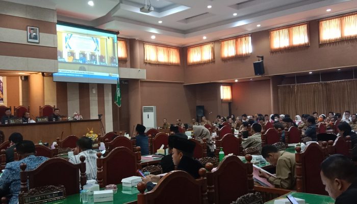 DPRD Kabupaten Ponorogo Menggelar Rapat Paripurna Dengan 3 Agenda Penting