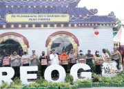 Cek Pengamanan, Irwasda Polda Jawa Timur Kunjungi Pos Ops Lilin Semeru 2022 di Ponorogo