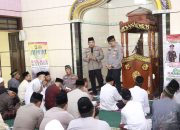 Gelar Jum’at Curhat di Masjid Hidayatulloh, Kapolres Jombang Tampung Aspirasi Warga