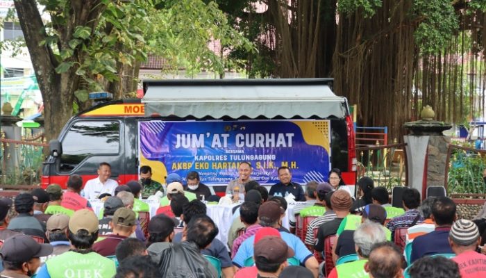 Polres Tulungagung Akan Mengoptimalkan Pos Kamling Untuk Harkamtibmas 