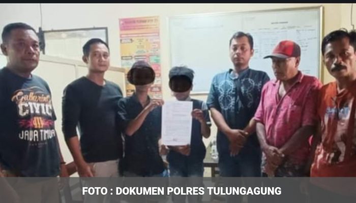 Polres Tulungagung Mengambil Langkah Restorative Justice Terhadap Pelaku Pencurian Celana Pendek