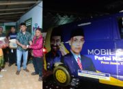 ANGGOTA DPRD PONOROGO FRAKSI NASDEM AGUS SUBIYANTORO TANCAP GAS MENUJU DESA TUMPUK BANTU WARGA TERDAMPAK KORBAN BENCANA TANAH GERAK, ATENSI PIMPINAN PARTAI