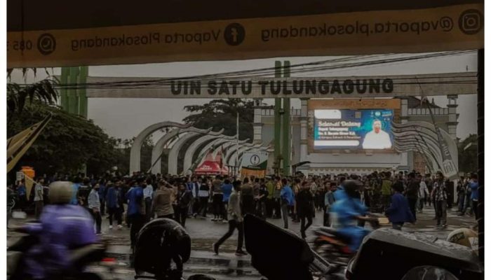 Terjadi Ricuh, MUSPIMNAS PMII Di UIN SATU Tulungagung Saling Lempar Kursi