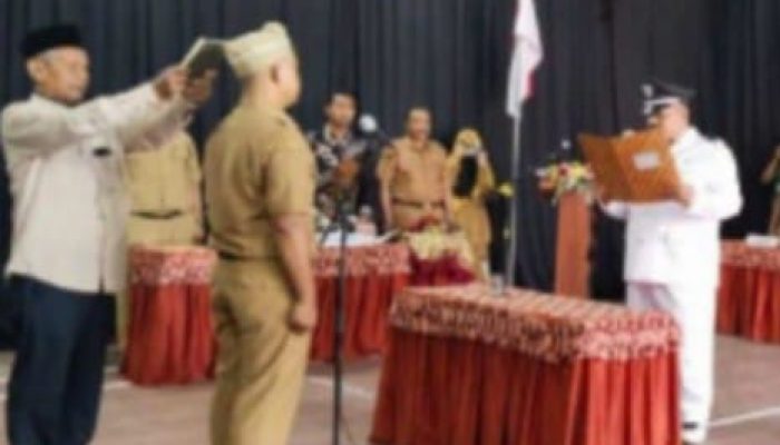 Kades Tunggulsari Melantik Amit Bagus Prasetyo Menjadi Kaur Kesra