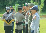 Polres Tulang Bawang Barat Gelar Pasukan Operasi Ketupat Krakatau 2023