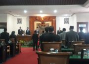 Rapat Paripurna Pelantikan dan Pengambilan Sumpah/janji Wakil Ketua dan Anggota DPRD Tulungagung Pengganti Antar Waktu (PAW)