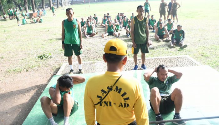 Garjas Periodik, Sarana Tingkatkan Kemampuan Fisik Anggota Kodim 0802/Ponorogo