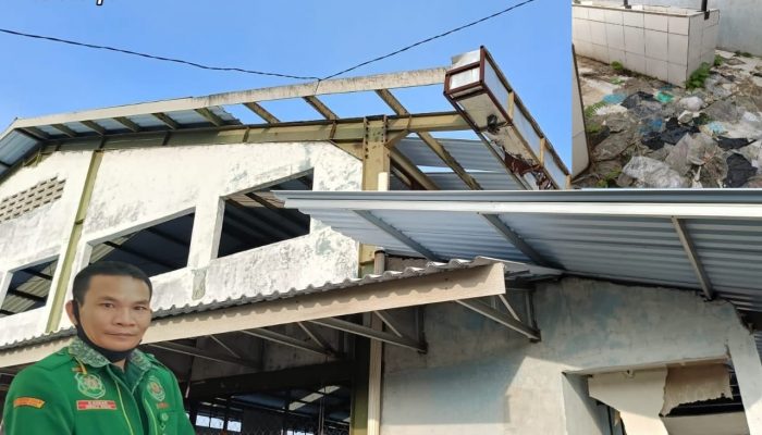 Telan Anggaran APBN 3,6 Miliar Pasar Tatakarya, Kec.Abung Surakarta Mangkrak dan Rusak berat