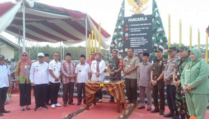 Dua Kampung Pancasila sudah di Resmikan di Kabupaten Tubaba