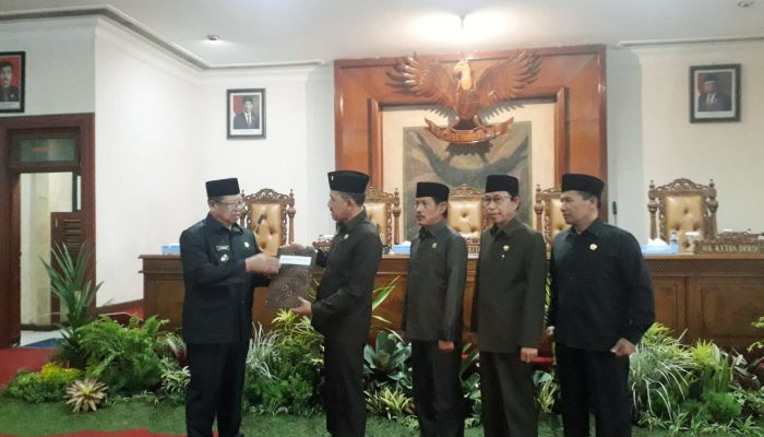 Rapat Paripurna Penyampaian Ranperda Pertanggungjawaban Pelaksanaan APBD Tahun Anggaran 2022