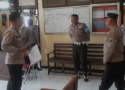 Lomba Kebersihan Mako Hari Bhayangkara, Tim Penilai Polres Trenggalek Sambangi Mapolsek