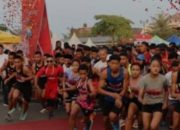 HUT Bhayangkara Ke -77, Polres Tulungagung Gelar Fun Run 6K