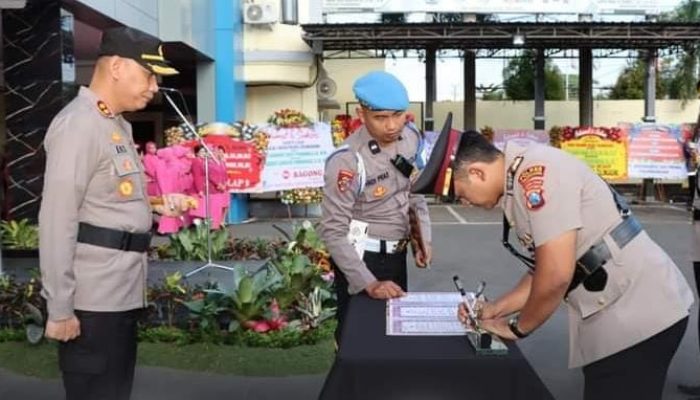 Polres Tulungagung Gelar Setijab Dua Kasat, ini Sosoknya