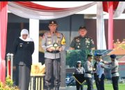 Kapolda Jatim Pimpin Apel Gelar Pasukan Operasi Lilin Semeru 2023