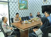 Ketua Perbakin Tulang Bawang Barat Audiensi ke Polres, Ini Tujuannya