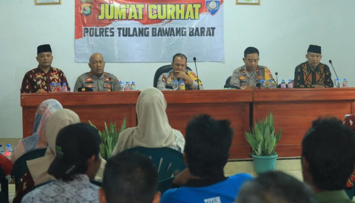 Serap Aspirasi Masyarakat Kapolres Gelar Jum’at Curhat 