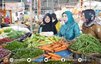 Tekan Laju Harga Bahan Pokok Jelang Ramadhan, Pemkab Tubaba Gelar Pasar Murah