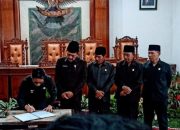 Rapat Paripurna Penyampaian LKPJ Bupati Tulungagung Akhir Tahun Anggaran 2023