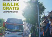 Bupati Trenggalek Berangkatkan Arus Balik Gratis Lebaran 2024