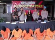 Polres Tulungagung gelar Konferensi Pers Ungkap Kasus Penganiayaan 