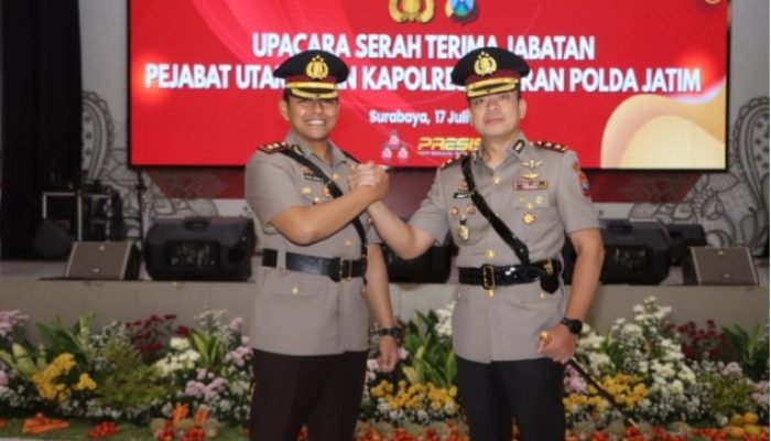 Kapolres Tulungagung Resmi Berganti, Sertijab Dilakukan di Mapolda Jatim