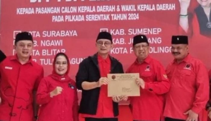 Pasangan Mardinoto Akhirnya Dapat Rekomendasi PDIP, Kontestasi Pilkada 2024