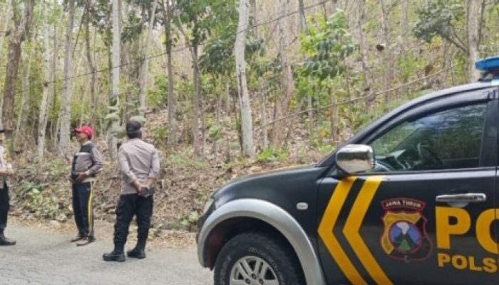 Cegah Karhutla, Polres Trenggalek Intensifkan Patroli Kawasan Hutan