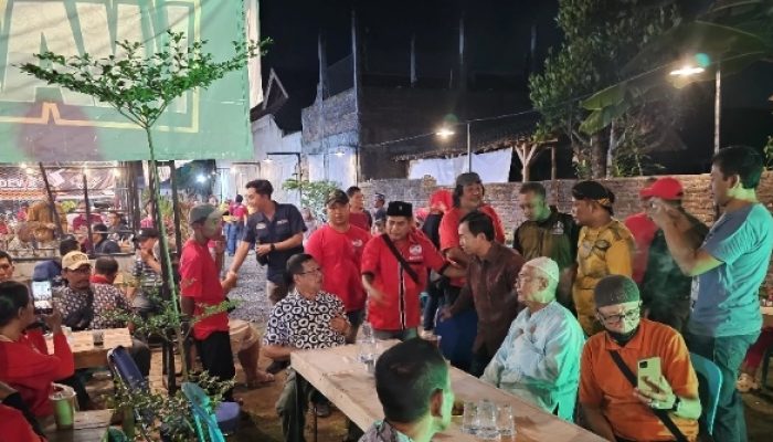 Calon Bupati dan Wakil Bupati Tulungagung Nomor Urut 3, Maryoto Bhirowo – Didik Girnoto Yekti, Ngopi Bareng Ratusan Relawan 