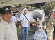 Paslon Bupati Tulungagung Mardinoto Hadiri Kontes Sapi Nasional