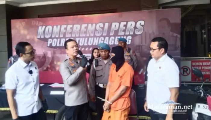 Satreskrim Polres Tulungagung Berhasil Bongkar Sindikat Pencurian Modus Pecah Kaca dan Kempes Ban