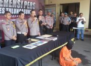 Polres Tulungagung Gelar Konferensi Pers Ungkap Kasus Laka Lantas Bus Bagong vs Motor