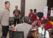 Polres Kediri Kota Gelar Vaksinasi Hepatitis B Tahap Pertama untuk Anggota