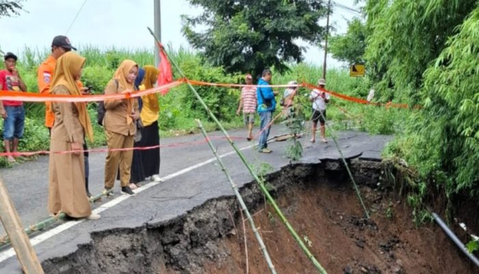 Hujan Deras Picu Longsor di Gedangan, Akses Karangrejo-Sendang Terputus Total