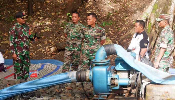 Kodim 0818/Malang-Batu Dukung Kemajuan Pertanian, Kasdim Hadiri Peresmian Irigasi Modern di Kalipare