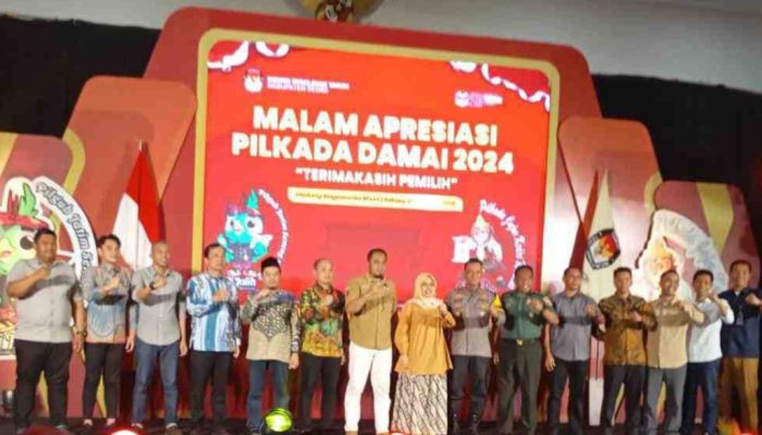 KPU Kabupaten Kediri Gelar Malam Apresiasi Pilkada Damai 2024 dengan Tema “Terima Kasih Pemilih”