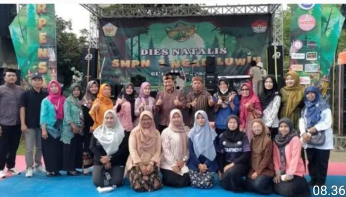 Meriah! SMPN 1 Ngadiluwih Rayakan Dies Natalis ke-61 dengan Tema “Bumantara”