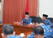 Kumpulkan Semua Potensi, Mas Ipin Gelar Rapat Staf Penanganan Pasca Bencana di Kabupaten Trenggalek.